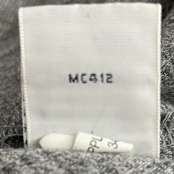 Polo Ralph Lauren Size L 1/4 Zip Pullover Knit Sweater Gray Preppy Old Money - Picture 7 of 8